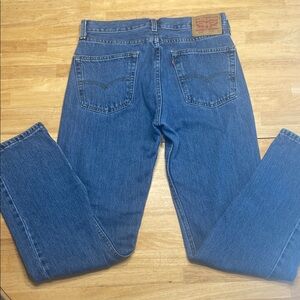 Levi's Men's 505 Denim Stonewash Jeans Size 32x32